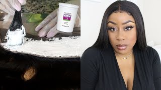 How To: | How To Bleach Knots & Dye Your Frontal/Closure To Perfection! (Great For Beginners)
