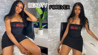 Beauty Forever Hair Review|  Malaysian Curly Wig| Best Hair On Aliexpress |