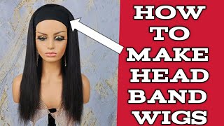 Head Band Wig /Diy : How To :