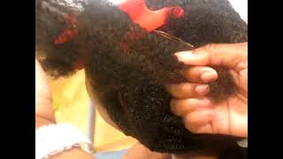 Kids Hair Style:Afro Kinky Braid Extensions