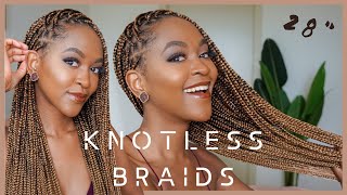 All About My 28" Knotless Braids