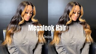 Must Have Thick Body Wave Wig Install|Wig Transformation| Megalook Hair