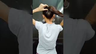 Fully Volume Ponytail Trick | Thin Hair To Thick Hair #Shorts #Volumeponytail #Volumehair #Thinhair