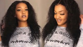 Affordable Amazon Wigs | Alibeauty  Water Wave 13X4 Lace Front Wig