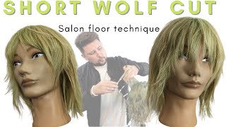 How To Cut A Short Wolf Cut Hair Trend From Tiktok 2022