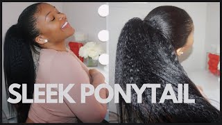 Quick And Simple  Sleek Ponytail Tutorial| Hairareus