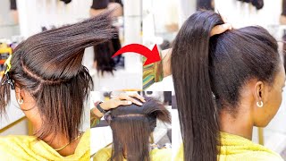 How To Get Long Hair In 6 Min Without Weaving!! Ft Ula Hair