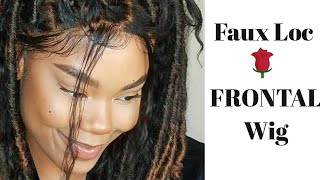 Laid Boho Faux Loc Lace Frontal Wig For Long Or Short Hair