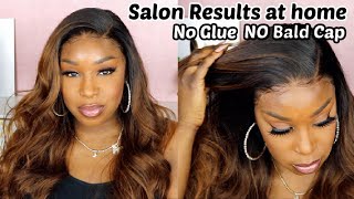 Melt The Lace - No Glue Or Extra Work Needed!! Custom Brown 13X6 Hd Lace Front Wig | Rpgshow