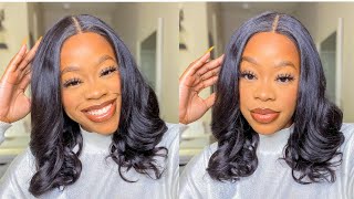 $45 Holiday Hair Outre Perfect Hairline Faux Scalp Lace Front Wig Ella Ft. @Zarzargalore