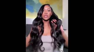 How To Easy Apply Wigs At Home By Yourself | Body Wave Lace Front Wigs | Wig Vendors#Humanhairwigs