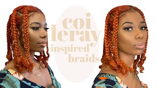 Natural Hair Protective Hairstyle: Coi Leray Braids
