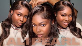 This Color Is Gorgeous | Brown Full Lace Wig Install Ft. Alipearl Hair