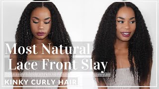 How To Make Aliexpress  Lace Front Wig Look Natural: No Leave Out & No Glue Very Detailed