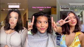 Cute/Easy Hairstyles For Short Hair