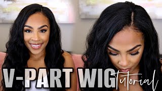 5 Minute V-Part Wig Install | No Lace No Glue | Buy One Get One Free Deal!!