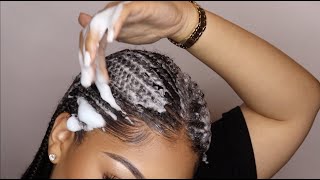 How To Wash & Refresh Your Braids. | Amber Taught Me