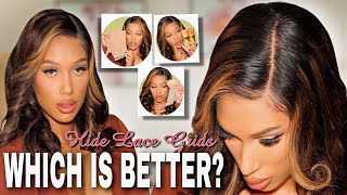  Best Way To "Hide Lace Grids" On Lace Wigs No Glue Wig Install