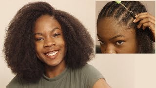 How To Fake Big Natural Hair: Detailed Crochet Tutorial