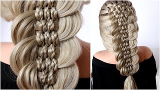  Most Beautiful Big Braid Hairstyle For Girls  Easy Hairstyles