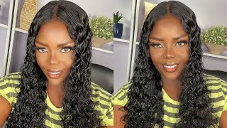 *Must Have* Affordable 26Inches Deep Curly Lace Front Wig Review + Install & Style | Ft Iroyal Hair