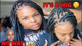 Yes It'S A Wig || Box Braid Wig Feat Neat & Sleek