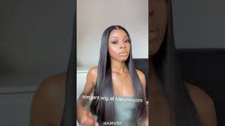 Hairvivi 13X6 Water Lace Wig With Baby Hair | Elegant Install With Pre-Plucked Hairline #Shorts