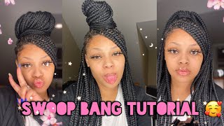 Tutorial:3 Different Ways To Wear Swoop Bang W/ Braids | Lonni'S Dollhouse