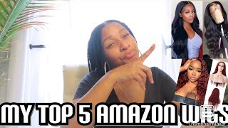 My Top 5 Amazon Prime Wigs!