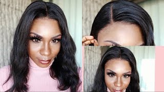 Quick And Easy Install |13X6 Wavy Bob Lacefront Wig| Ft. Eva Wigs