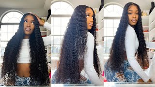 Watch Me Slay This Frontal Wig At Home  | *Must Buy* Asteria 28" Deep Wave Hair |