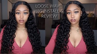 The Best Water Wave Lace Frontal Installation Ft. Tinashe Hair
