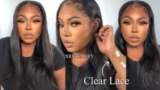 Silk Press!? Must Have *New* Super Clear Lace Melt Wig| No Plucking Needed!! | Xrsbeautyhair
