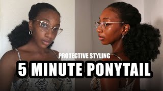 Fs Wigs - Php Deja | Natural Ponytail In 5 Minutes! | Steph Xo