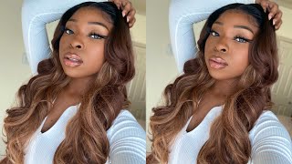 Okay Bella! $43 Only | The Stylist Human Hair Blend Lace Front Wig Bella | Samsbeauty