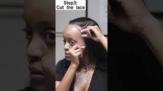 Wear The Wig Directly | Fake Scalp Instead Of Wig Cap | Quick Wig Install #Shorts