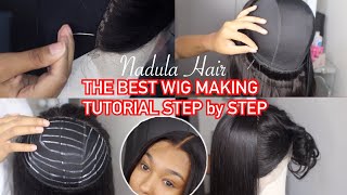 The Best Wig Making Video For Beginners! Using The Top Aliexpress Vendor Nadula Hair (Part One)
