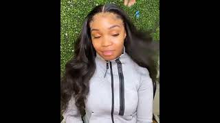 Body Wave Lace Front Wig Natural Hairline 13X6 Lace Front Human Hair Wigs Brazilian Pre Plucked