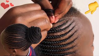 How To Do Ghana Weaving | Braid For Beginners @Janeil Hair Collection