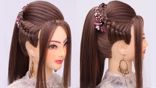 Stylish Best Ponytail L Wedding Hairstyles L Ponytail Hairstyles For Long Hair L Front Variation