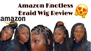 Affordable Knotless Braid Wig From Amazon | Must Have | Braids In 1Hr!