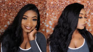 Lumiere Hair 150% Density Body Wave Lace Front Wig