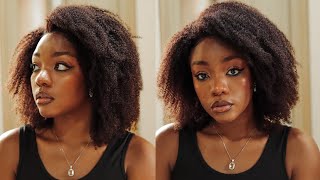 Best Affordable Afro Kinky Curly Wig | Aliexpress Hair Review | Alibele Hair
