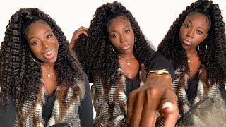 How To: Install Wrap Ponytail & Clip Ins Tutorial | Quick & Easy | Ywigs Hair
