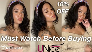 Unice Hair Bodywave Wig| Amazon| Install