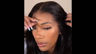 Hd Invisible Lace Front Wig Slaylace Melt Flawless Just Like Her Own Scalp#Celiehair #Shorts