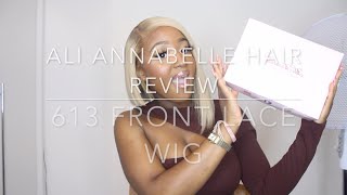 Ali Annabelle Hair Review-  613 Blonde Front Lace Wig- Aliexpress Hair
