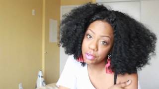 Outre Baby Soft  Sew In Weave On Natural Hair