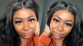 Hd Transparent Lace Wig Install |Unice| Natural Look No Baby Hair| Super Easy Install