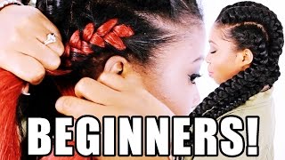 How To: Goddess Braids For Beginners! (Step By Step)